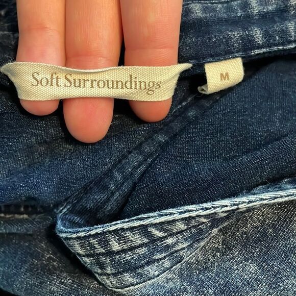 Soft Surroundings | Dark Blue Tunic with Pockets | Size Medium - Picture 3 of 4